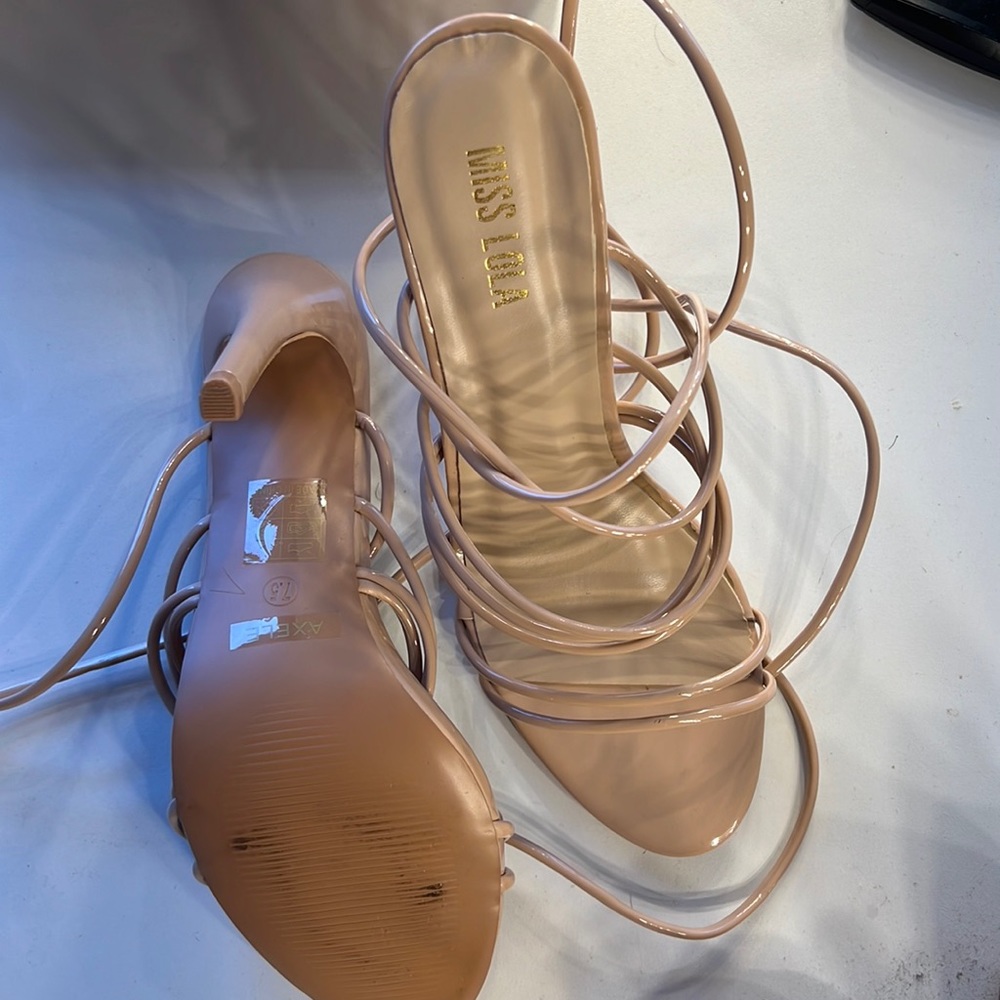 Strap heels